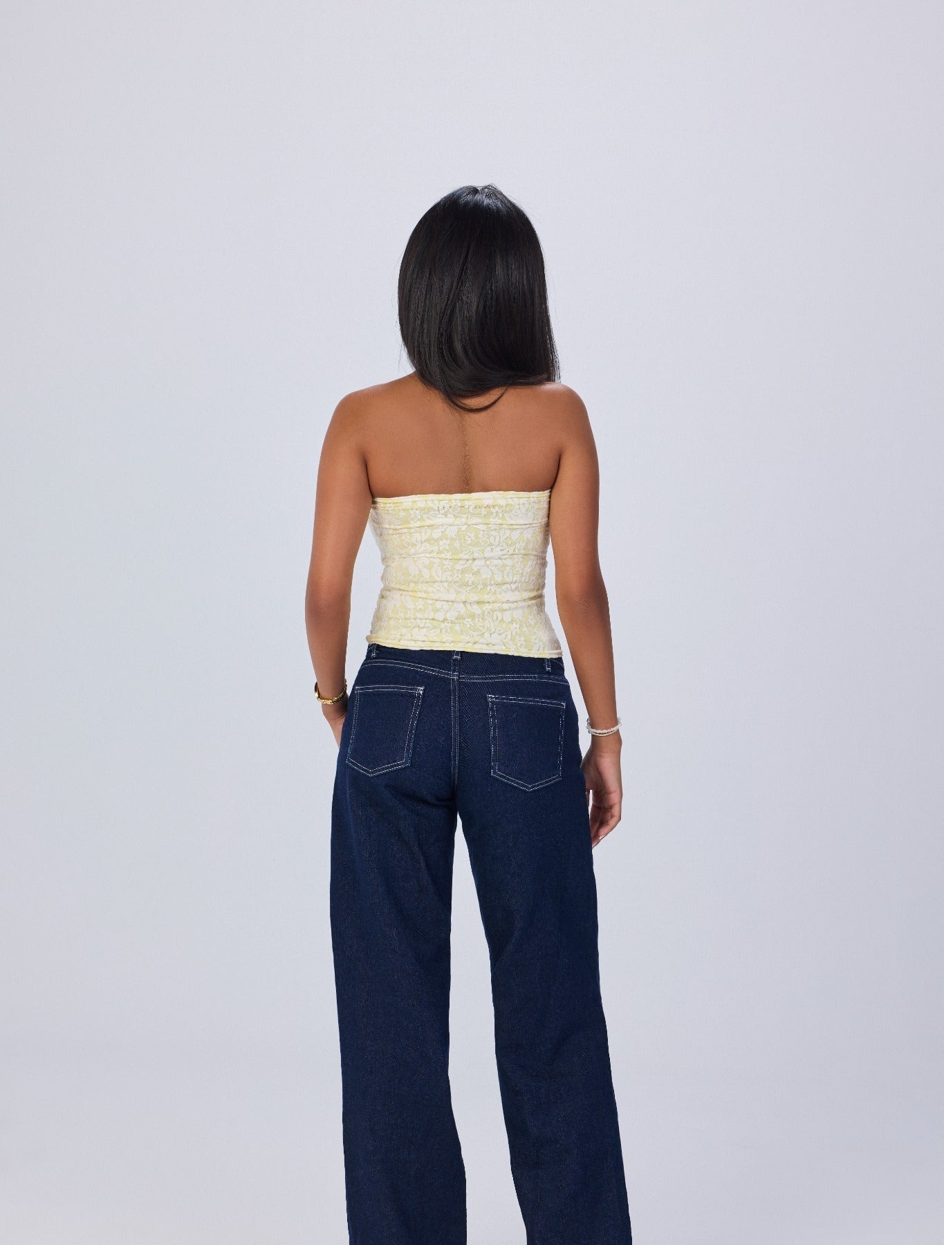 Yellow Darling Tube Top