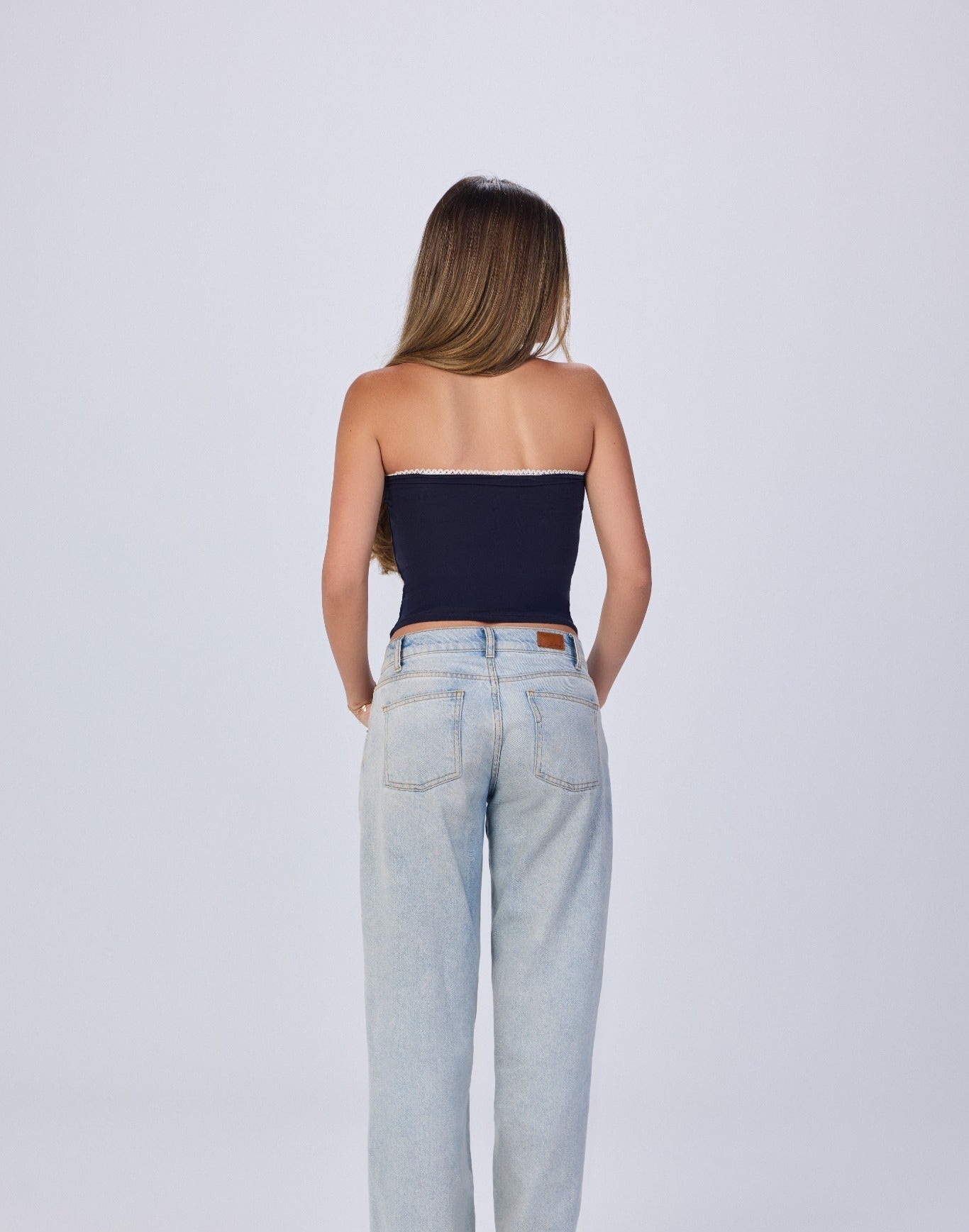 Navy Tube Top