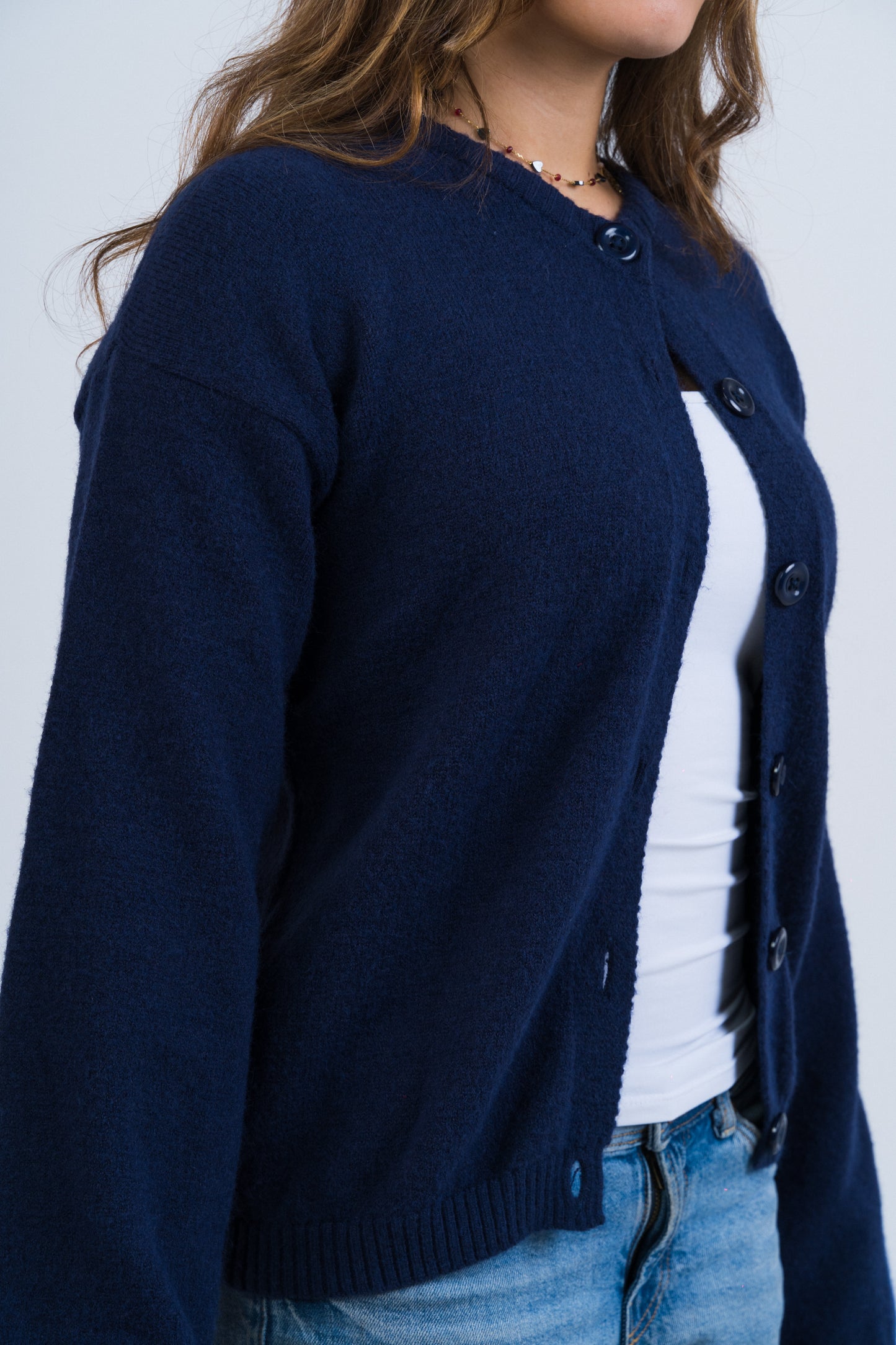 Navy Cardigan