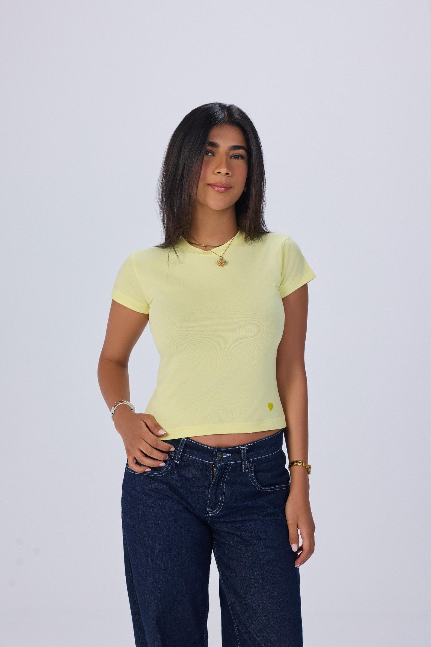 Yellow Baby Tee