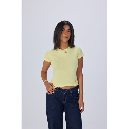 Yellow Baby Tee