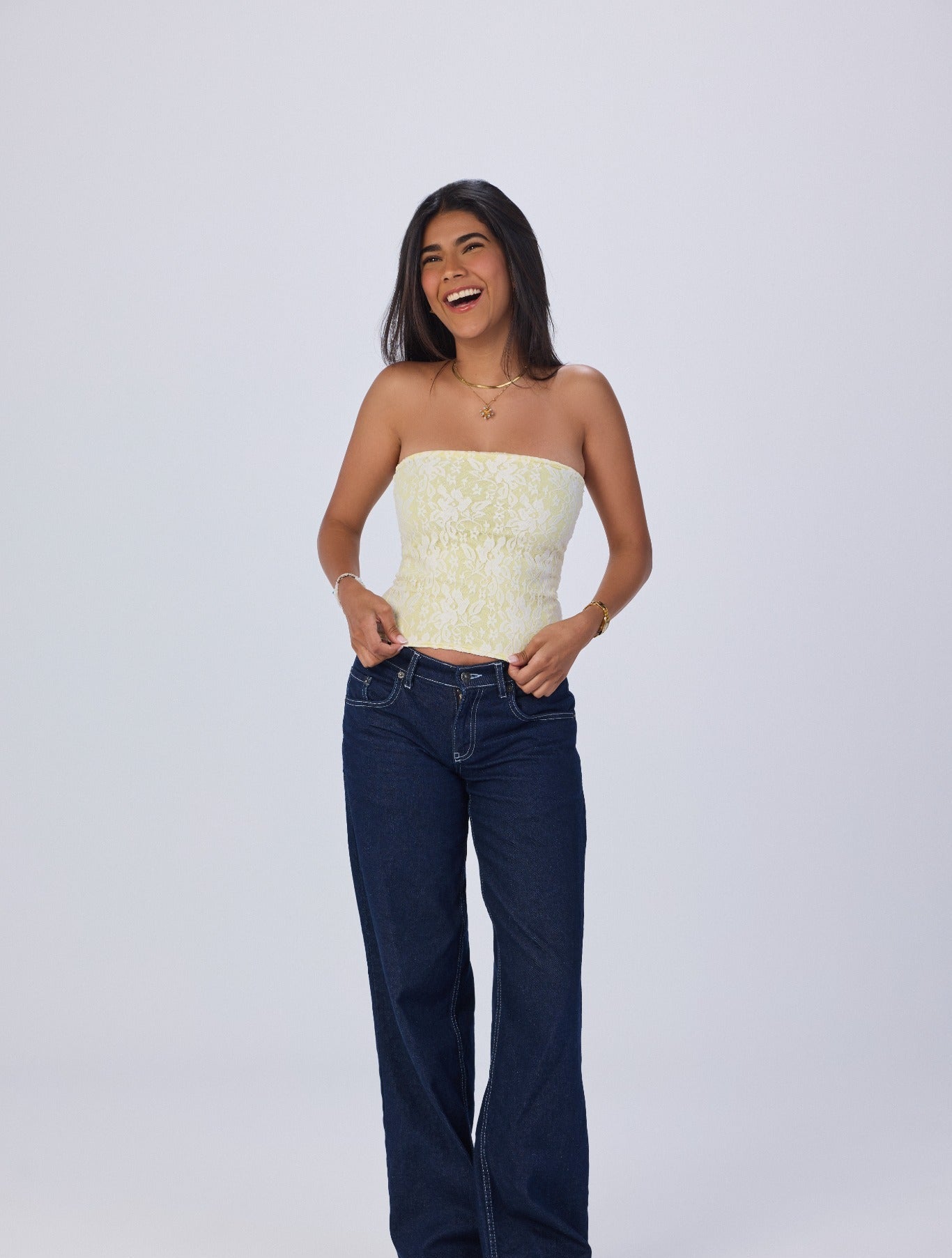 Yellow Darling Tube Top