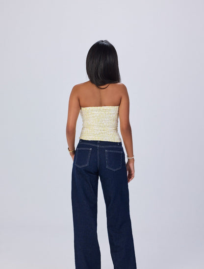 Yellow Darling Tube Top