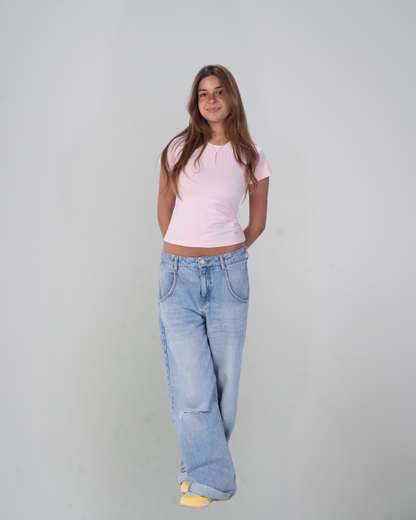 Pink Baby Tee
