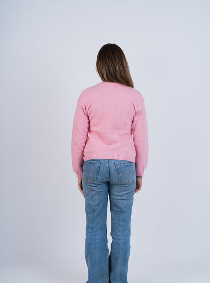 Pink Cardigan