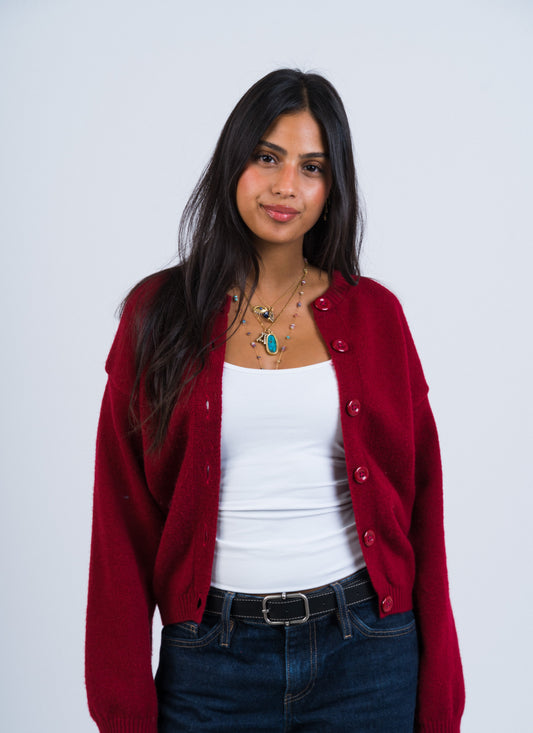 Red Cardigan