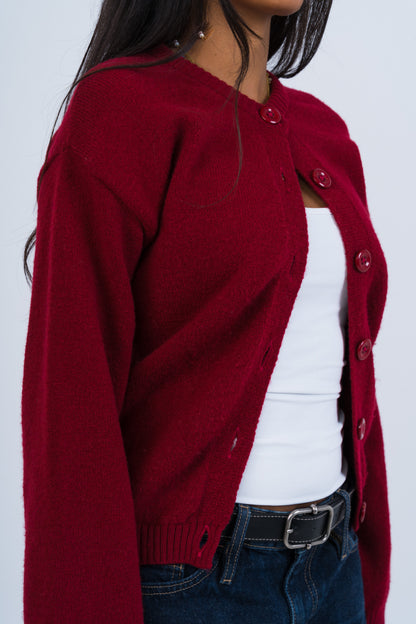 Red Cardigan