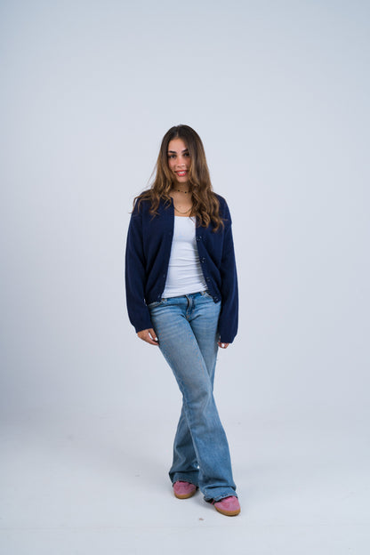 Navy Cardigan