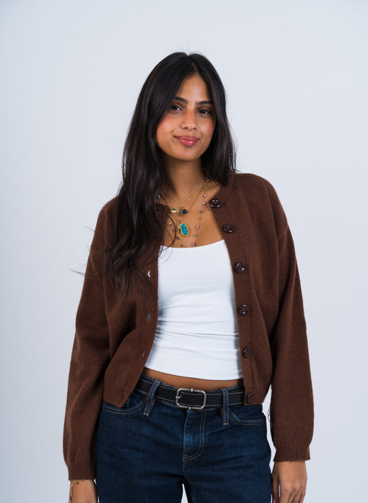 Brown Cardigan