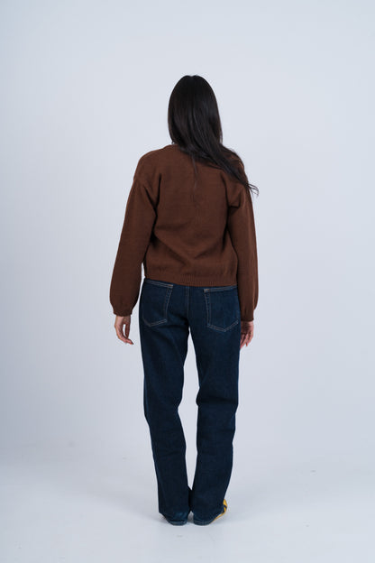 Brown Cardigan