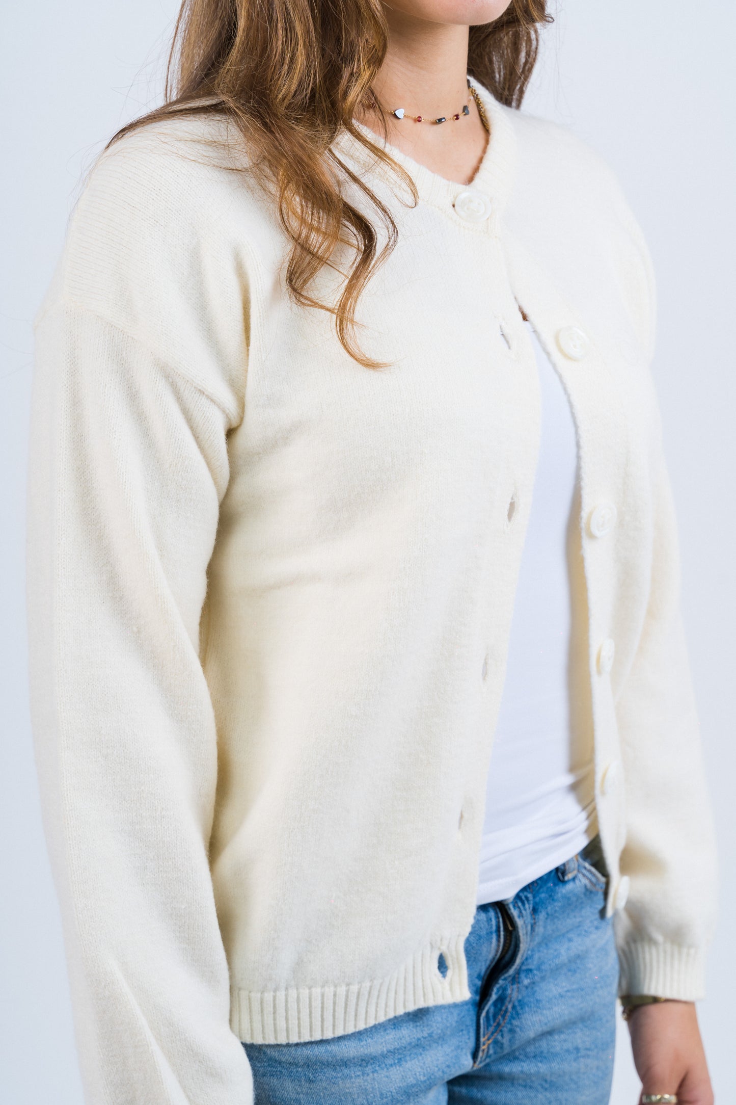 White Cardigan