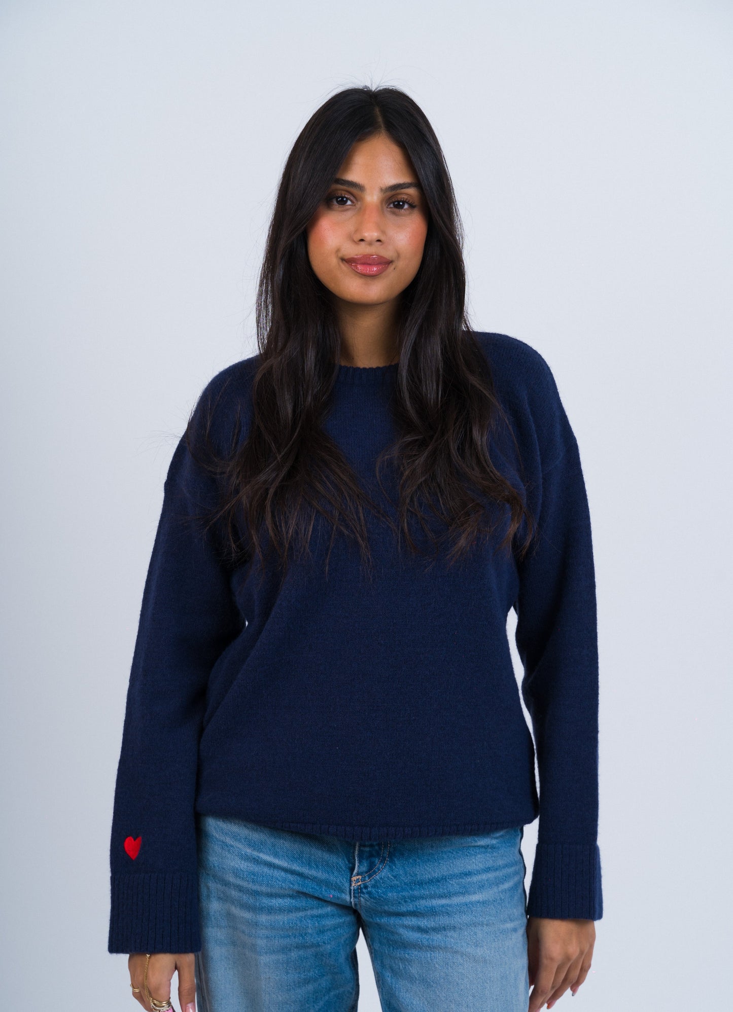 Navy Knit Sweater