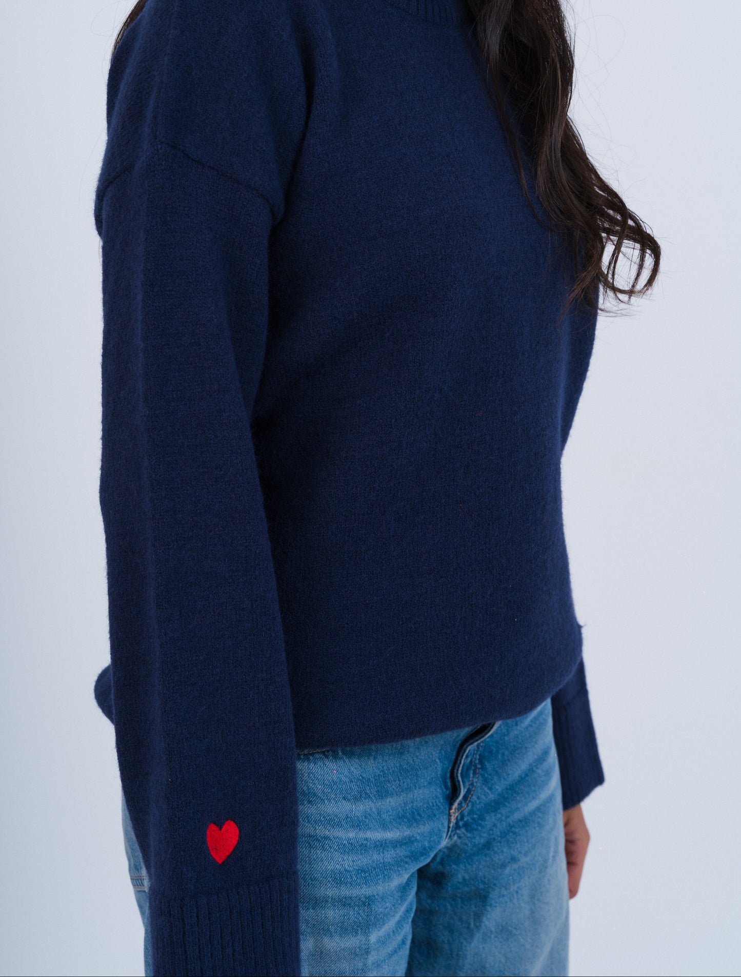 Navy Knit Sweater