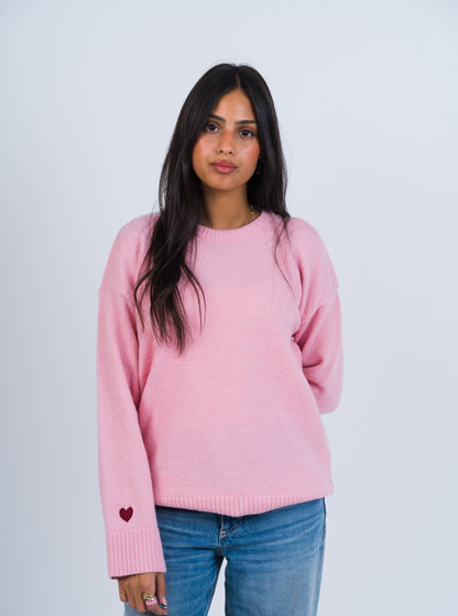 Pink Knit Sweater